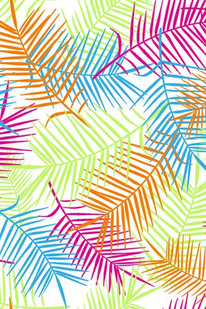 多彩树叶印花华亿平台图片