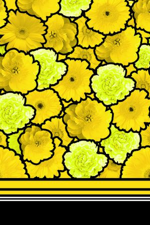 菊花印花华亿平台图片