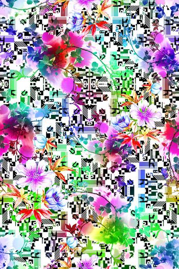 395962-碎点手绘花