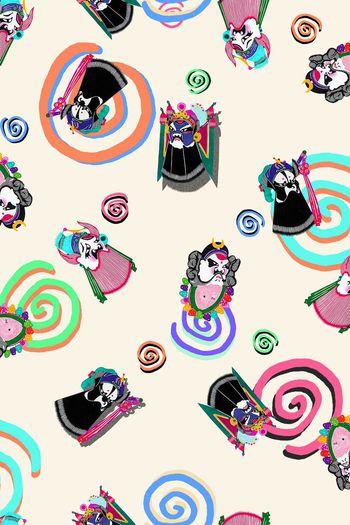 395972-卡通京剧脸谱秀