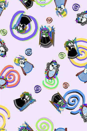 395975-卡通京剧脸谱秀