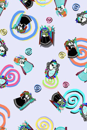 395976-卡通京剧脸谱秀