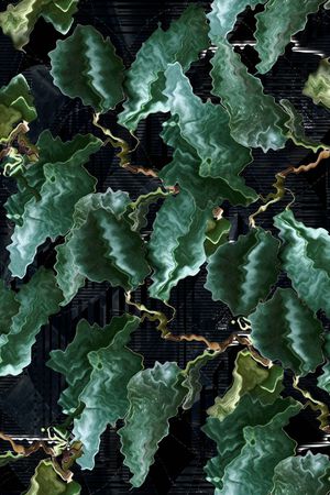 抽象印花华亿平台图片