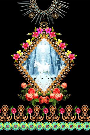 服装印花华亿平台图片