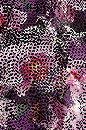 复古印花华亿平台图片