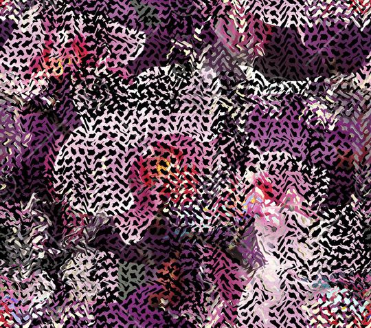 复古印花华亿平台图片