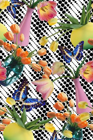 时尚印花华亿平台图片