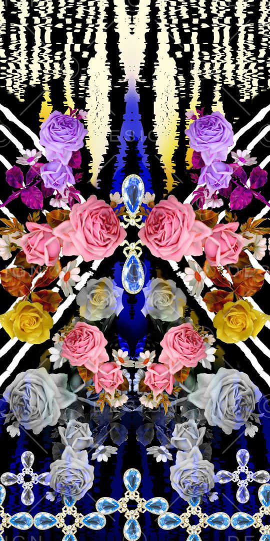 大气 时尚印花华亿平台图片