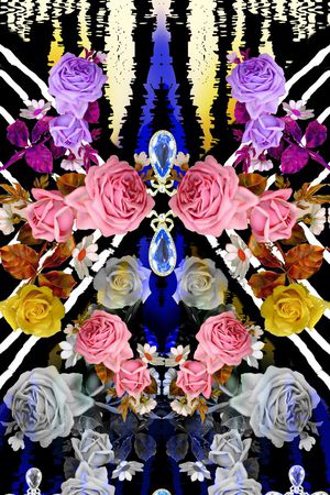 大气 时尚印花华亿平台图片