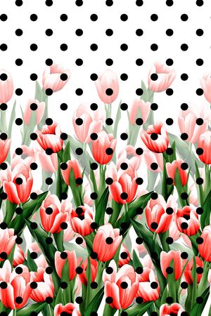 郁金香印花华亿平台图片