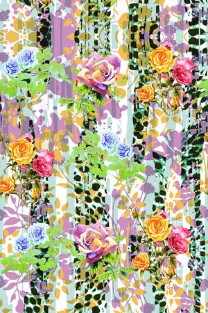 欧美日韩印花华亿平台图片