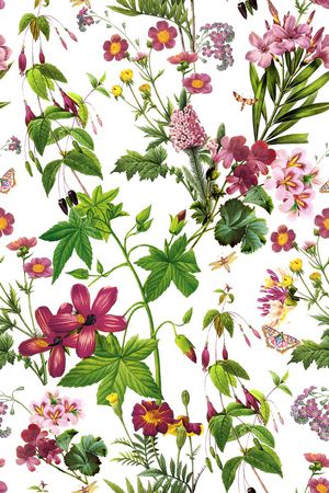 小清新印花华亿平台图片