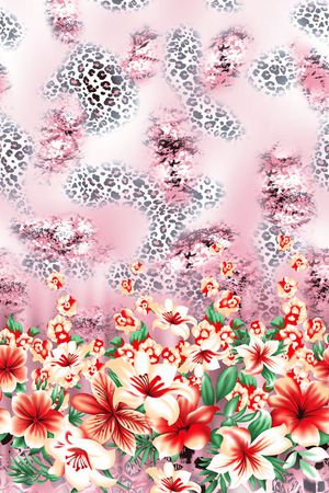 抽象印花华亿平台图片