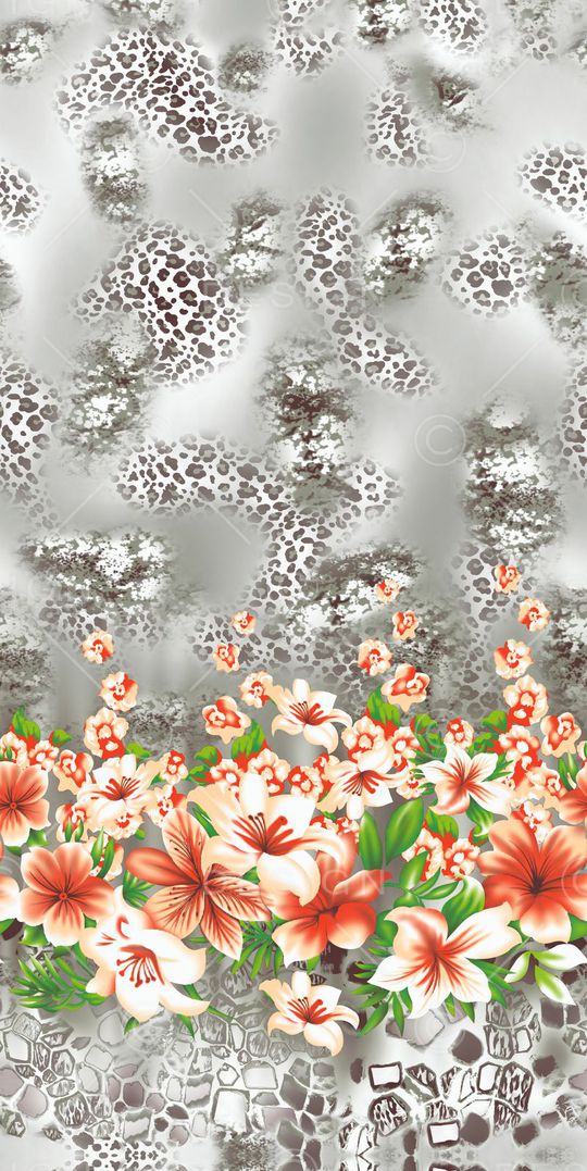 抽象印花华亿平台图片