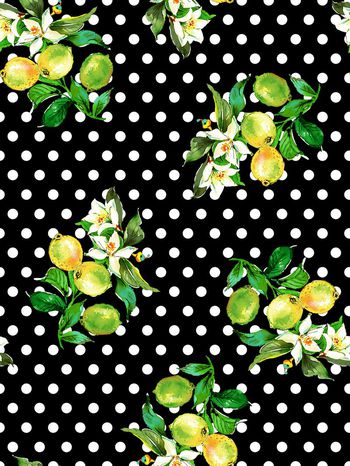 396333-水果点子花卉满版印花