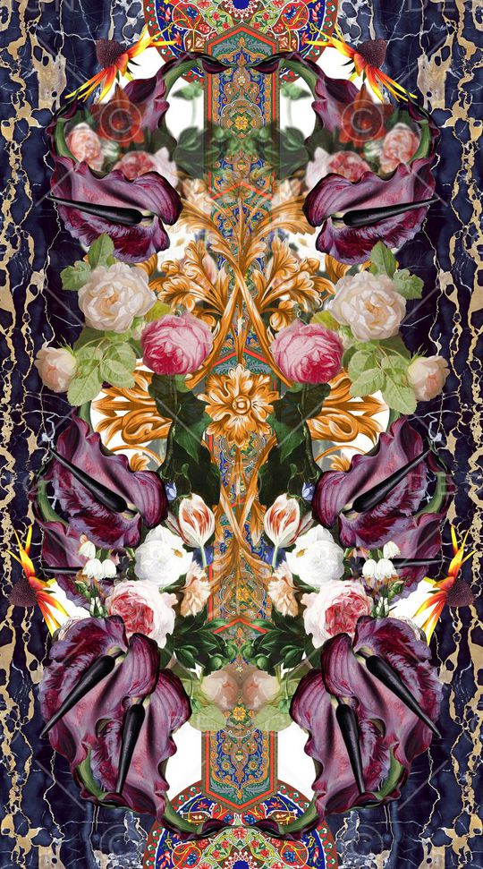 大理石印花华亿平台图片