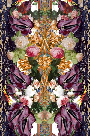 大理石印花华亿平台图片