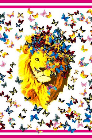 大方巾印花华亿平台图片