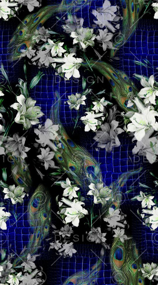 抽象印花华亿平台图片