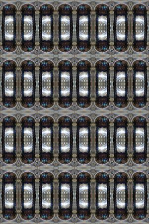 复古宫廷华丽风建筑教堂数码印花印花华亿平台图片