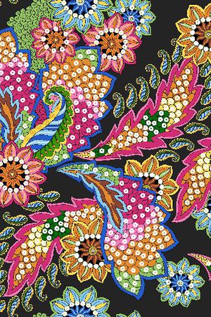 民族风格印花华亿平台图片