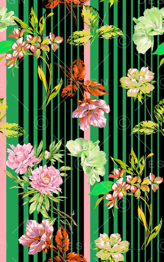 春夏印花华亿平台图片