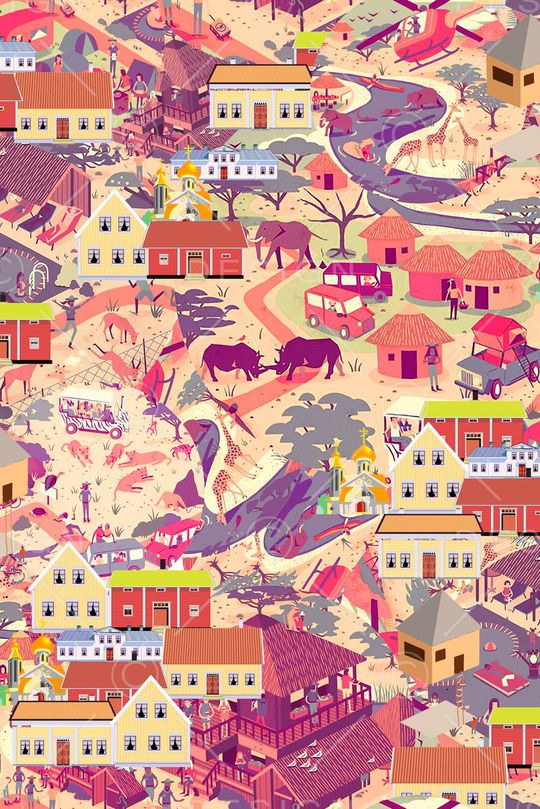 插画印花华亿平台图片