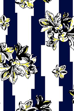 条子花印花华亿平台图片