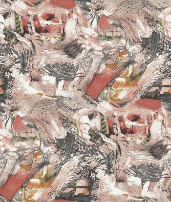 396582-抽象水墨 山水风光