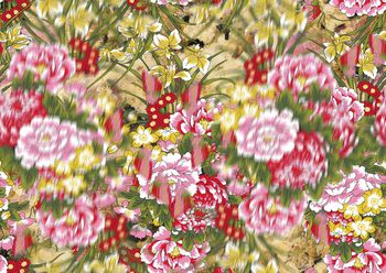 电子花卉印花华亿平台图片