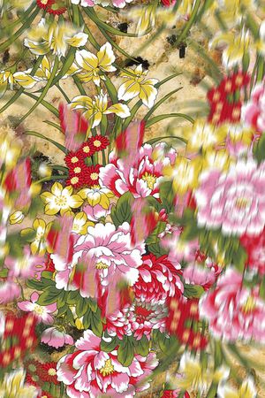 电子花卉印花华亿平台图片