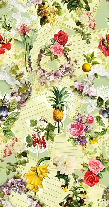 396691-复古水果花卉华亿平台