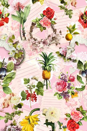 甜美 清新印花华亿平台图片