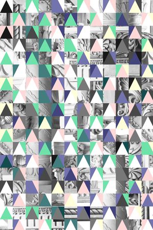 几何印花华亿平台图片