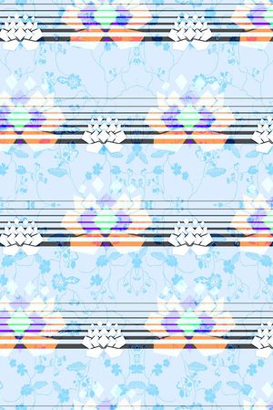 未来感＋复古印花华亿平台图片