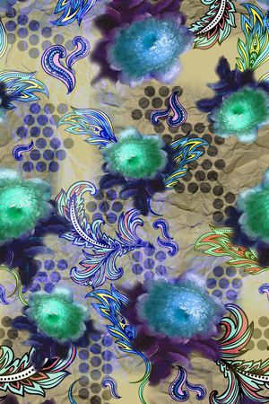 纸片机理印花华亿平台图片