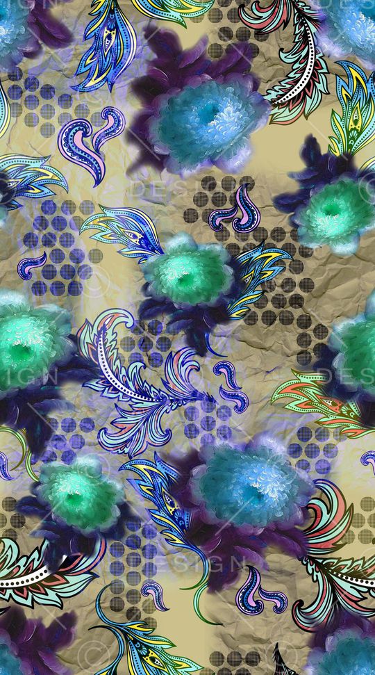 纸片机理印花华亿平台图片