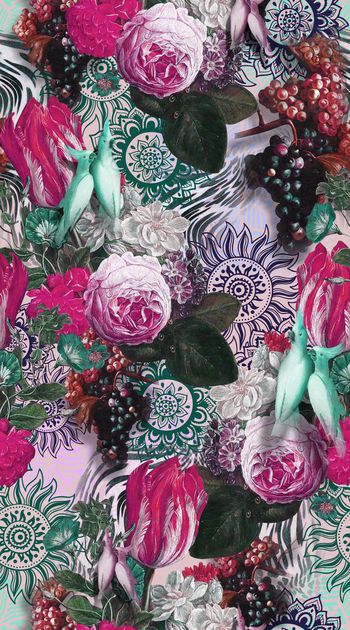 396814-花卉水果 机理 服装 