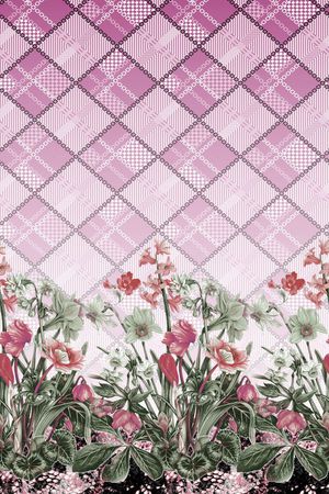 抽象印花华亿平台图片