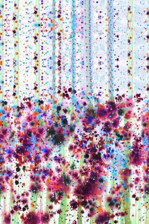 抽象印花华亿平台图片