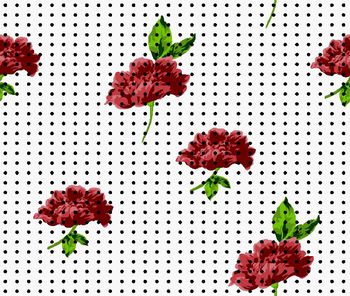 396879-波点 小红花