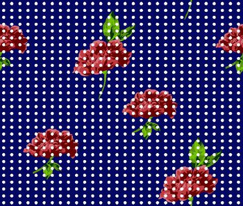 396880-波点 小红花