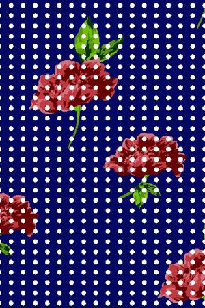 波点印花华亿平台图片