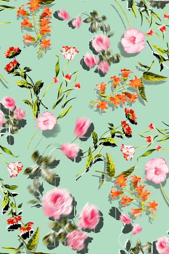 396911-优雅手绘花