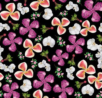 396921-时尚潮流靓丽群花绽放