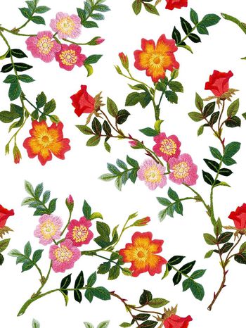 396986-满版刺绣花卉设计