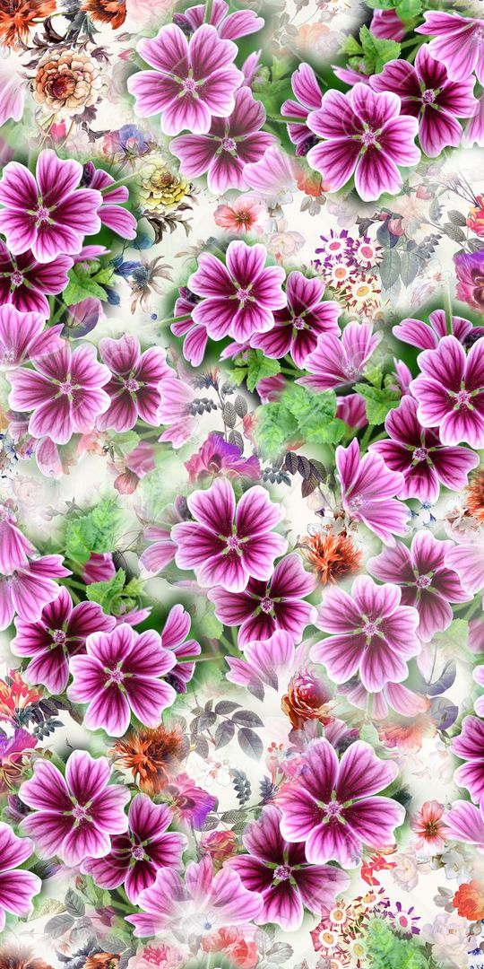 大气素雅印花华亿平台图片