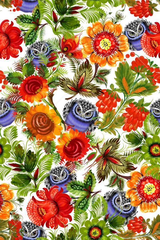 时尚流行印花华亿平台图片