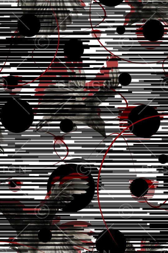 条纹印花华亿平台图片