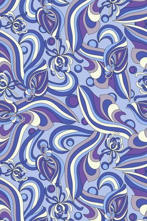 几何花卉印花华亿平台图片